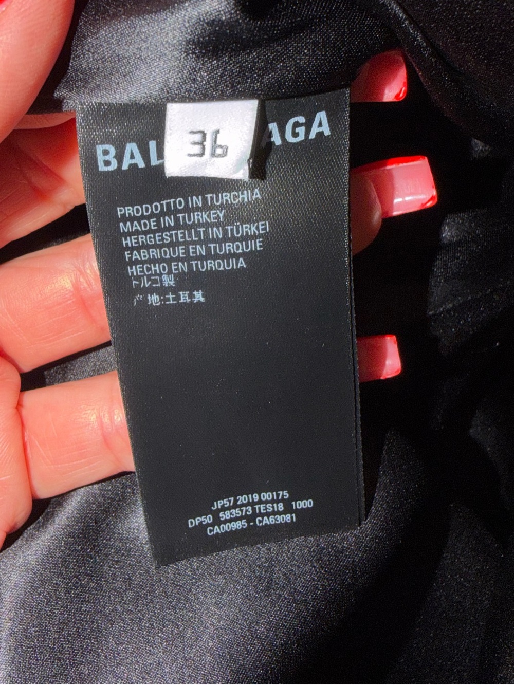 Balenciaga Leather pants - Picture 3 of 6